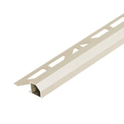 Abschlussprofil DURAPLUS DIAMOND Aluminium pulverbeschichtet sand RAL 0808005 11mm 300cm