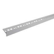 DURAL gradient wedge left (looking towards the gutter) SHOWER-GK stainless steel (V2A/304) textured coated concrete grey RAL 0006500 10mm 148cm