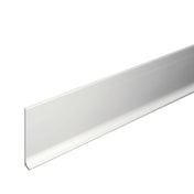 Sockelleiste CONSTRUCT METALL Aluminium eloxiert silber 60mm 250cm