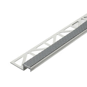 DURAL Profilé pour marches d'escalier avec insert 13 mm DIAMONDSTEP Aluminium anodisé mid grey 9mm 250cm