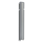Angle intérieur DURAL DURABAL BO aluminium anodisé argent 100mm 12mm