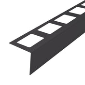 Profilé angulaire de balcon DURAL DURABAL BW Aluminium thermolaqué anthracite RAL 7016 95mm 300cm