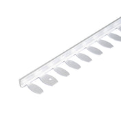 Cornière DURAL à plier DUROSOL aluminium anodisé argent 8mm 250cm