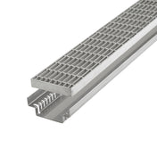 Drainagerinne DW-DRAIN 100 Edelstahl (V2A/304) natur 40mm 100cm