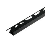 Quadratprofil SQUARELINE PVC schwarz 11mm 250cm