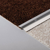 Übergangsprofil gebohrt UNIFLOOR STANDARD Edelstahl (V2A/430) natur 270cm