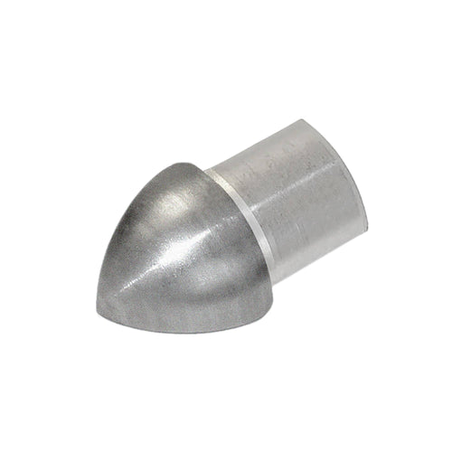 DURAL Angle extérieur DURONDELL Acier inoxydable (V2A/304) argenté naturel 10mm