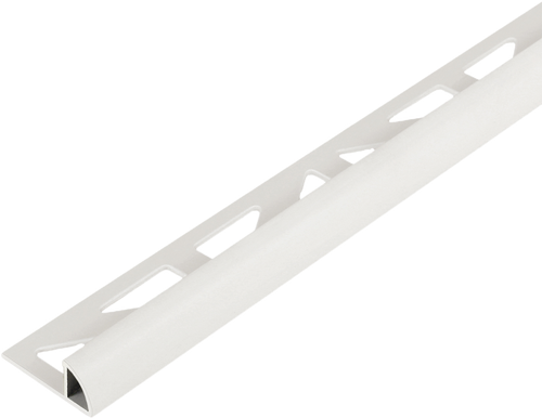 Viertelkreisprofil DURONDELL PVC weiß 12,5mm 250cm