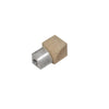 DURAL Angle intérieur DURONDELL Aluminium structuré beige 10mm