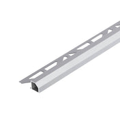 Profilé de finition DURAL DURAPLUS DIAMOND aluminium anodisé argent 11mm 250cm