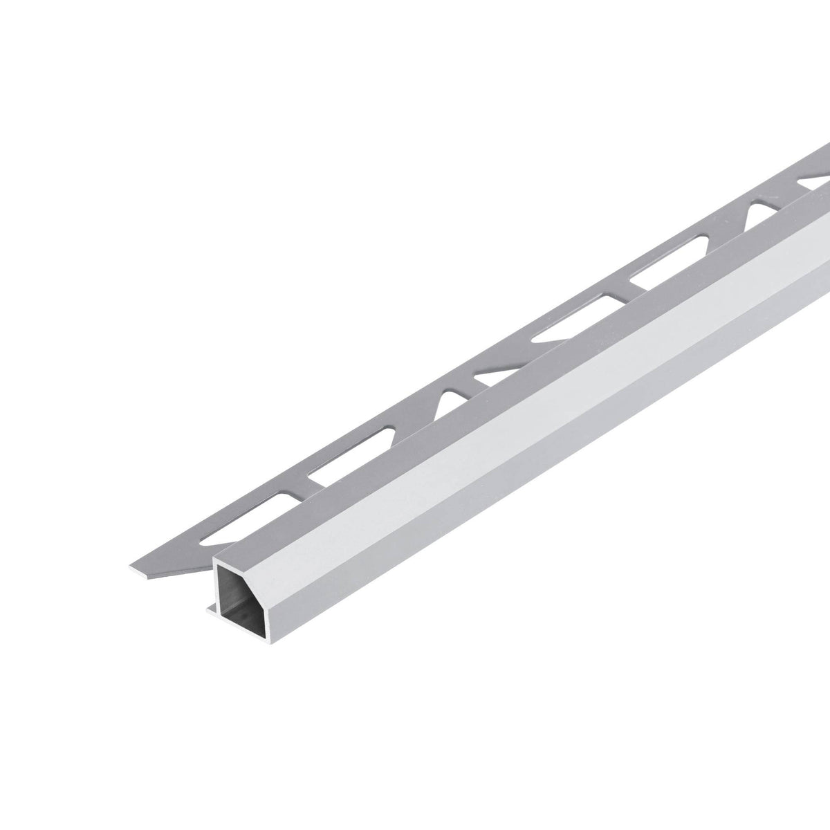 Abschlussprofil DURAPLUS DIAMOND Aluminium eloxiert silber 10mm 250cm