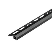 DURAL end profile DURAPLUS DIAMOND aluminium powder-coated black matt 10mm 300cm
