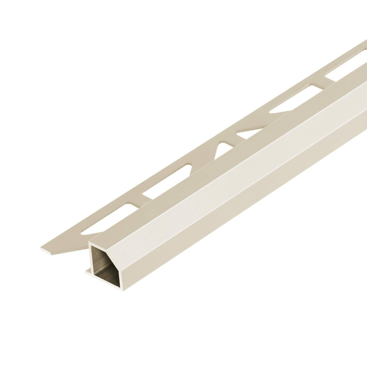 DURAL Profilé de finition DURAPLUS DIAMOND Aluminium thermolaqué sable RAL 0808005 11mm 250cm