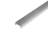 Listelliprofil DURALIS Aluminium hochglanzeloxiert silber 8mm 250cm