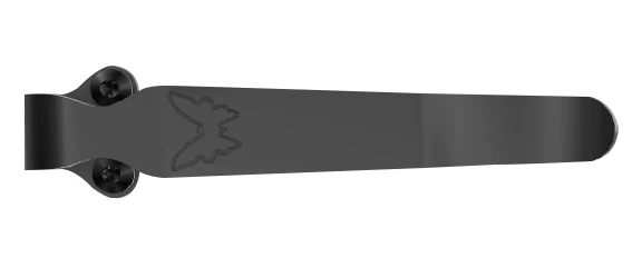 Black Split Arrow Pocket Clip - 2 Hole Design | Benchmade Knife Co.