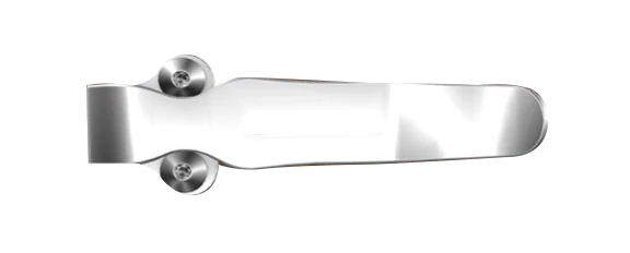 Stainless Steel 535 Model Pocket Clip - Side View | Benchmade Knife Co.