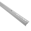 Gefällekeil zur Glasaufnahme links SHOWER-GK GLAS FLOOR Edelstahl (V2A/304) strukturbeschichtet betongrau RAL 0006500 19mm 120cm