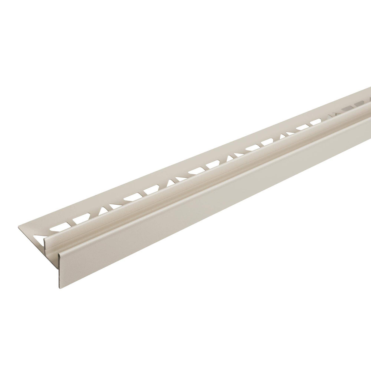 DURAL gradient wedge for glass holder right SHOWER-GK GLAS FLOOR stainless steel (V2A/304) sand RAL 0808005 textured coated 19mm 200cm
