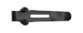 Black Oxide Two-Hole Deep Carry Pocket Clip - Side View | Benchmade Knife Co.