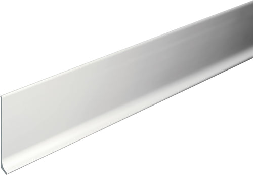 Sockelleiste CONSTRUCT METALL Aluminium eloxiert silber 100mm 250cm