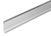 DURAL Illuminated skirting board CONSTRUCT LED aluminium anodised silver 60mm 250cm