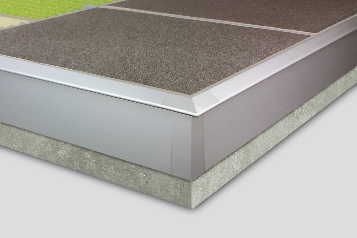 Angle extérieur DURAL DURABAL BK Aluminium thermolaqué anthracite RAL 7016 74mm 23mm
