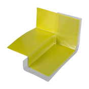 DURAL 3D sealing corner 20/28 mm left DURABASE WS yellow 20mm 120mm