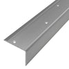 DURAL Profilé pour marches d'escalier pour 1 x garniture 43 mm TREDSAFE aluminium anodisé argent 44mm 250cm