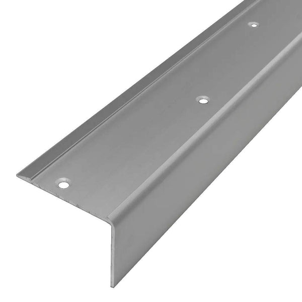 DURAL Profilé pour marches d'escalier pour 1 x garniture 43 mm TREDSAFE aluminium anodisé argent 44mm 250cm