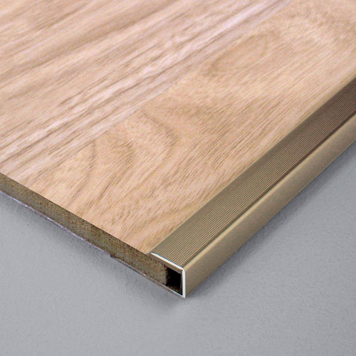 DURAL Profilé d'encadrement ADAPT Aluminium anodisé titane 12mm 270cm