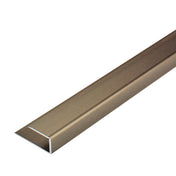 DURAL edging profile ADAPT aluminium anodised titanium 12mm 270cm