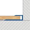 DURAL Profilé d'encadrement ADAPT Aluminium anodisé titane 12mm 270cm