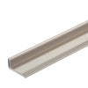 Abschlussprofil ADAPT VARIO Aluminium eloxiert titan 10mm 270cm