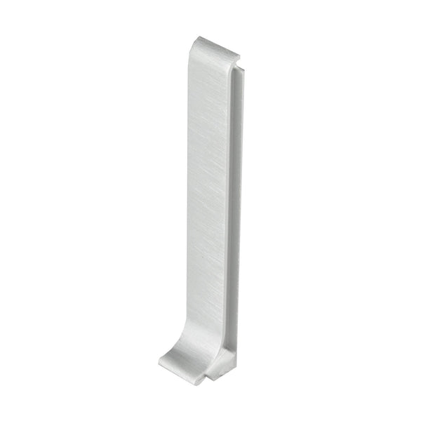 Connecteur DURAL CONSTRUCT METALLIQUE aluminium argenté fin 80mm