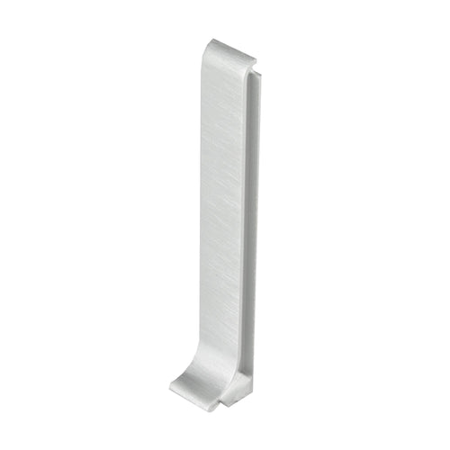 Connecteur DURAL CONSTRUCT METALLIQUE aluminium argenté fin 80mm