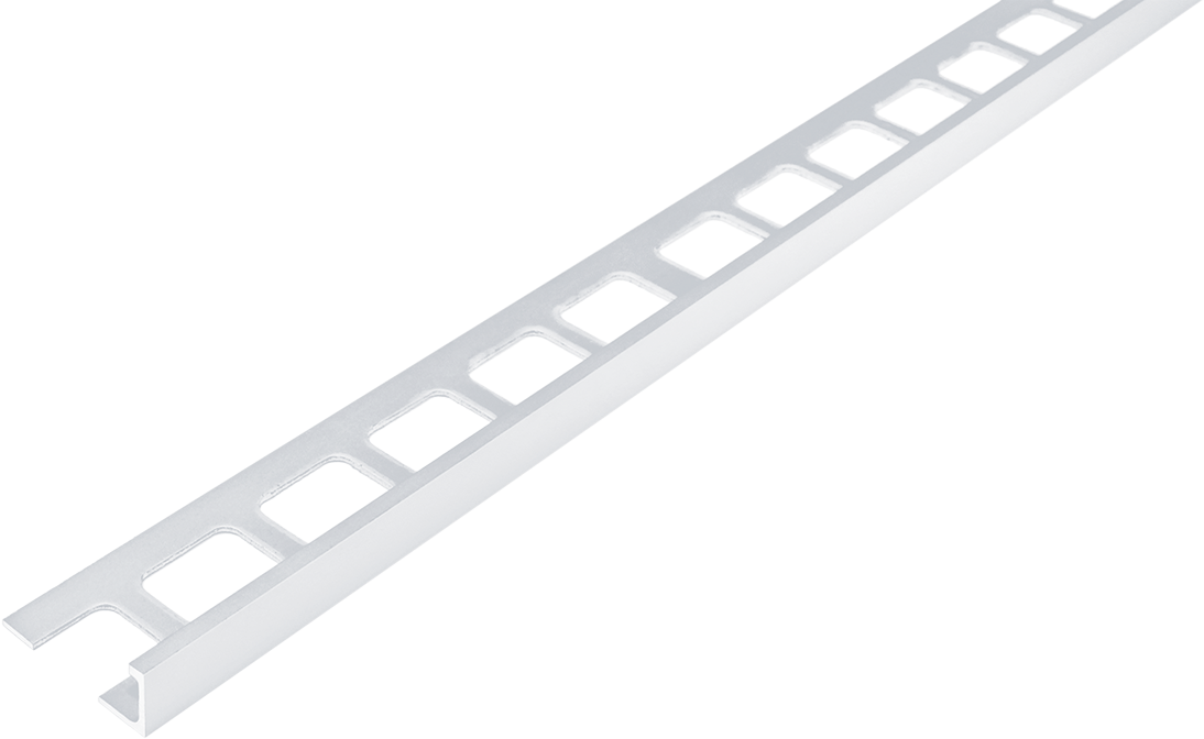 Winkelprofil CLASSIC Aluminium pulverbeschichtet weiß 10mm 250cm