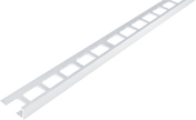 FLIESENEXPERT 24 angle profile CLASSIC aluminium powder-coated white 12.5mm 250cm