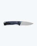 Bugout® Crater Blue Drop-point Opened - Back Profile | Benchmade Knife Co.