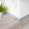 Plinthe DURAL CONSTRUCT SQUARE aluminium anodisé argent 250cm