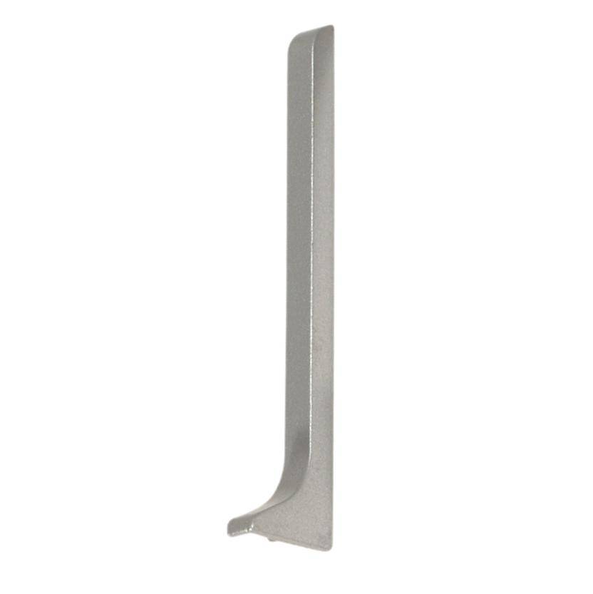 Embout DURAL droit CONSTRUCT METAL Métal moulé argent 40mm