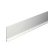 DURAL Plinthe CONSTRUCT METAL aluminium anodisé argent 40mm 250cm