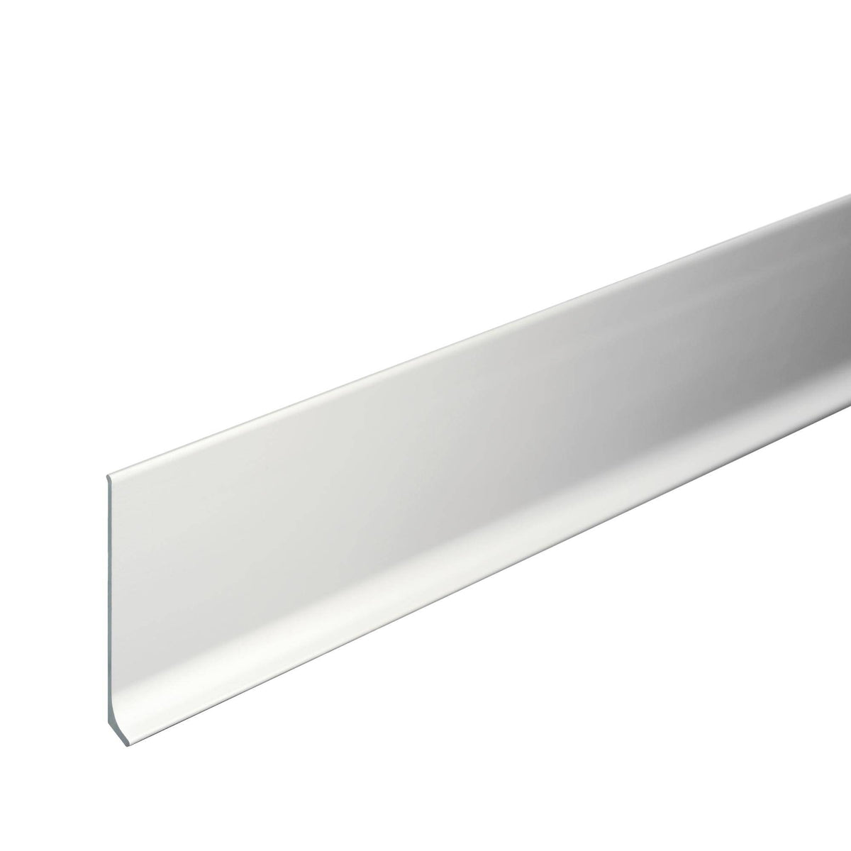 DURAL Plinthe CONSTRUCT METAL aluminium anodisé argent 40mm 250cm