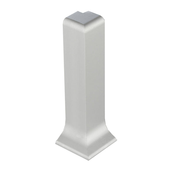 Außenecke CONSTRUCT RENO Aluminium eloxiert silber 80mm
