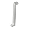 Endkappe rechts CONSTRUCT RENO Aluminium eloxiert silber 80mm