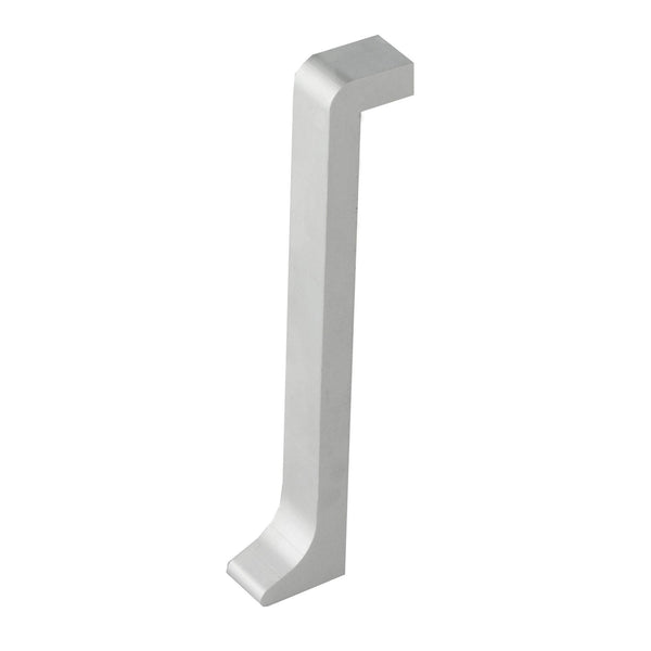 Endkappe rechts CONSTRUCT RENO Aluminium eloxiert silber 80mm