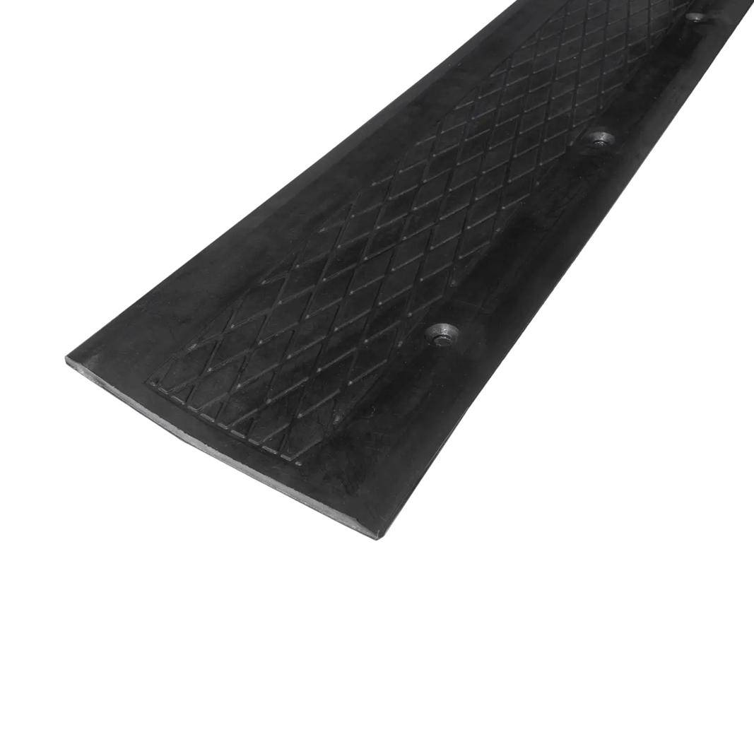 Profilé de joint de dilatation et de mouvement DURAL percé d'un côté DURAFLEX Z160RF caoutchouc noir 8mm 200cm