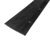 Dehn- und Bewegungsfugenprofil einseitig gebohrt DURAFLEX Z160RF Kautschuk schwarz 8mm 200cm