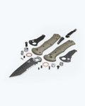 Eighth product image showing an exploded view of the knife