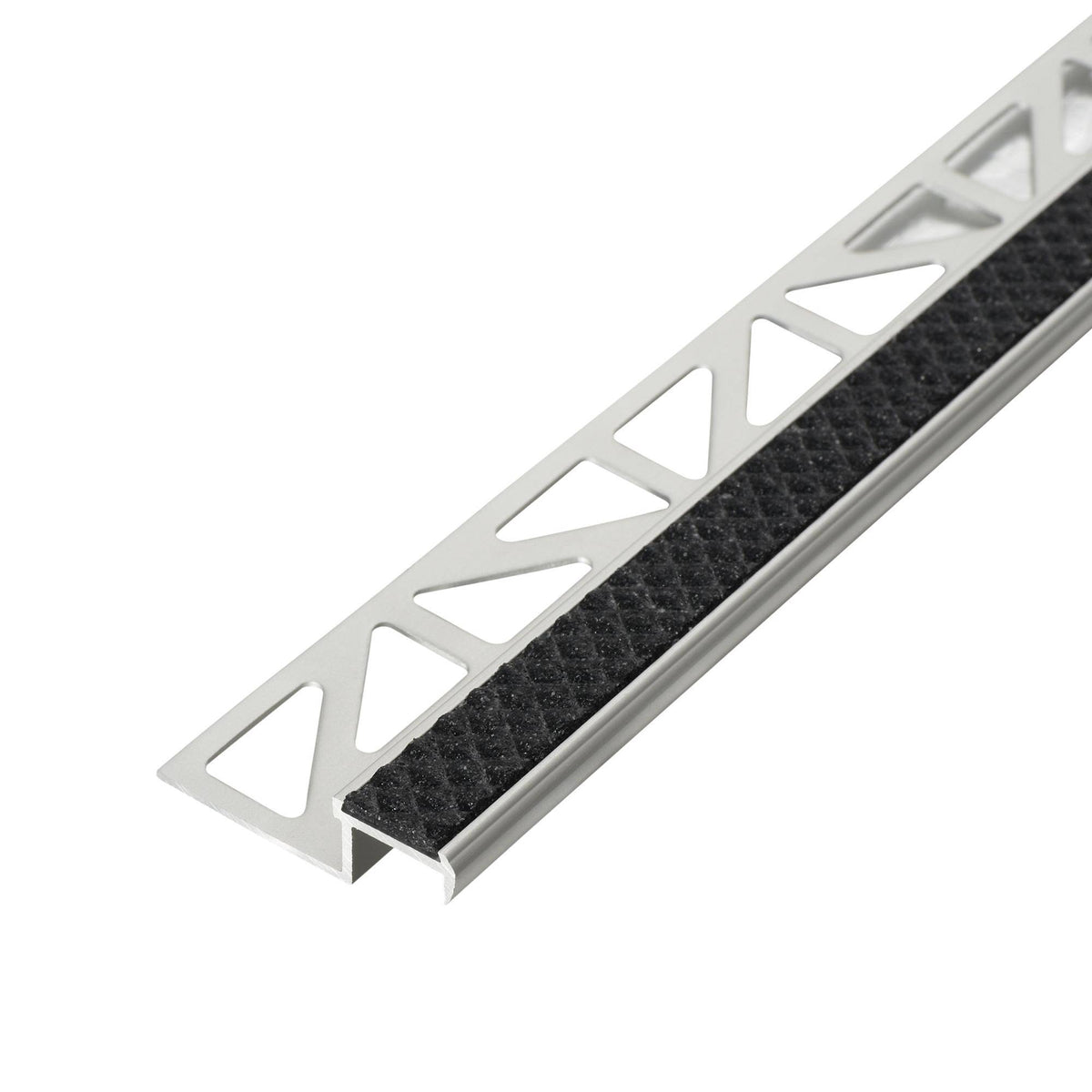 DURAL Profilé pour marches d'escalier avec insert 13 mm DIAMONDSTEP Aluminium anodisé neutral black 11mm 250cm