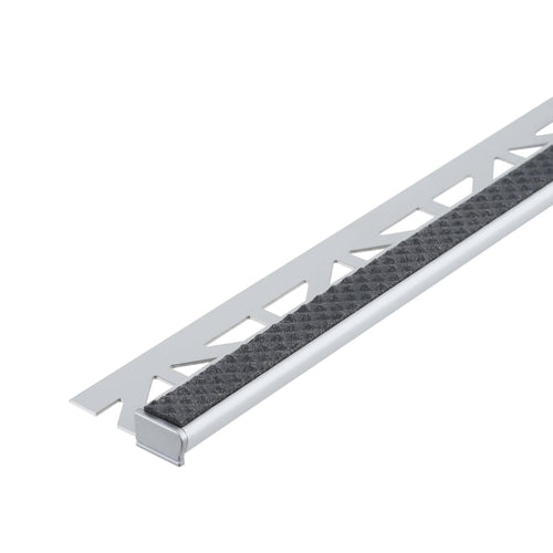 DURAL Profilé pour marches d'escalier avec insert 13 mm DIAMONDSTEP Aluminium anodisé anthracite 11mm 250cm